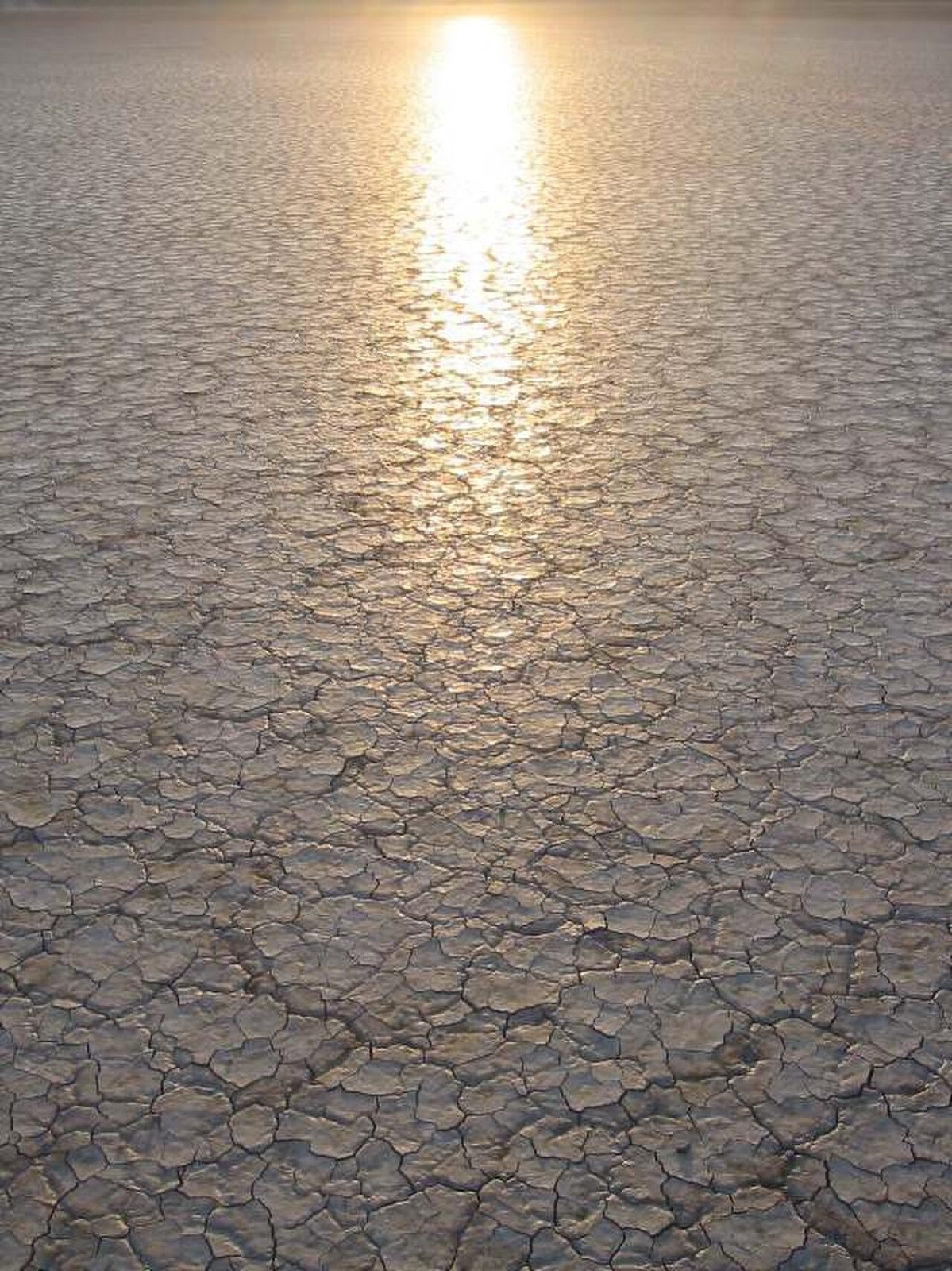 Last light on the alkali flat