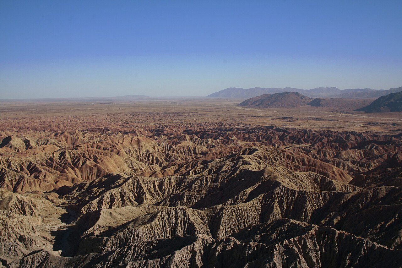 The Borrego Badlands from Font’s Point