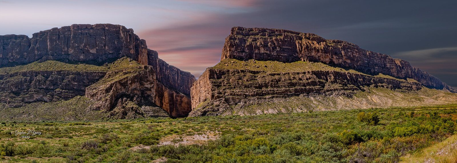 Desert mountains rising from the Chihuahuan floor