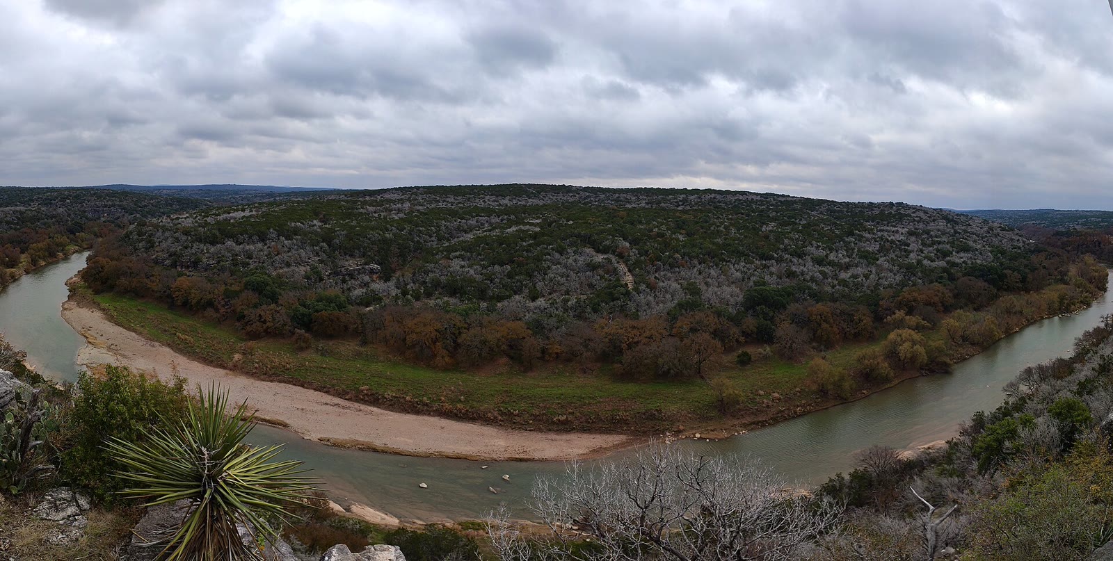 The Colorado River from the Colorado Bend overlook