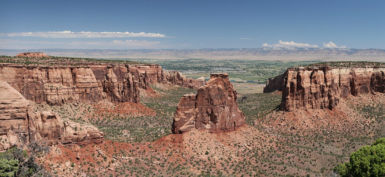 Independence Monument in Monument Canyon