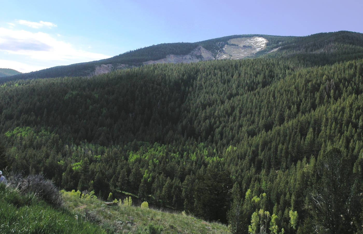 Gros Ventre Slide, Wyoming