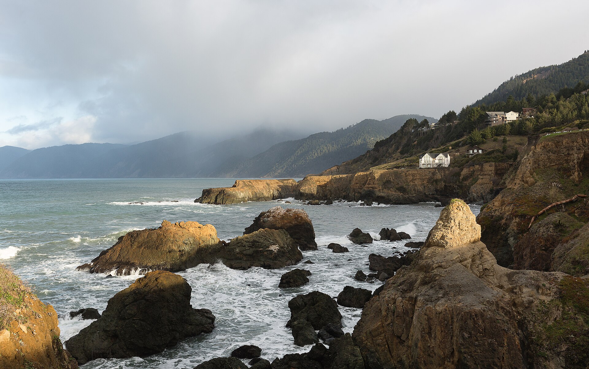 The Lost Coast from the King Range National Conservation Area