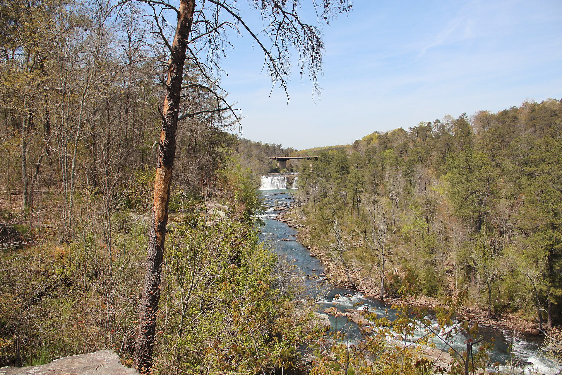 The canyon from the Little River Falls overlook, Lookout Mountain