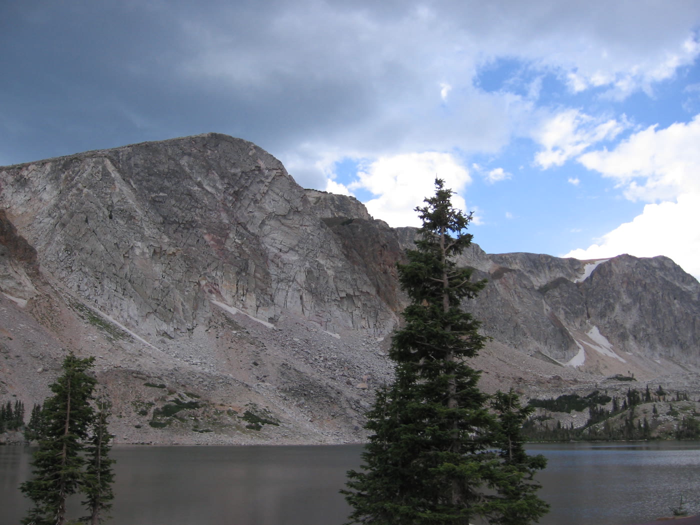 Lake Marie under the Snowy Range, Medicine Bow
