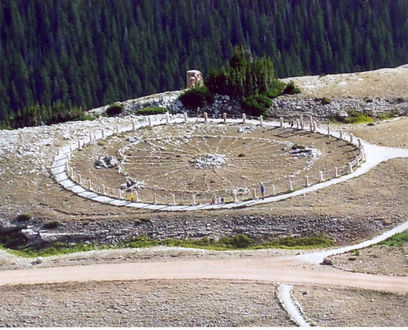 The Medicine Wheel on Medicine Mountain