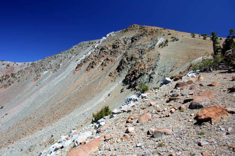 The alpine slope of Mount Eddy, Trinity Divide
