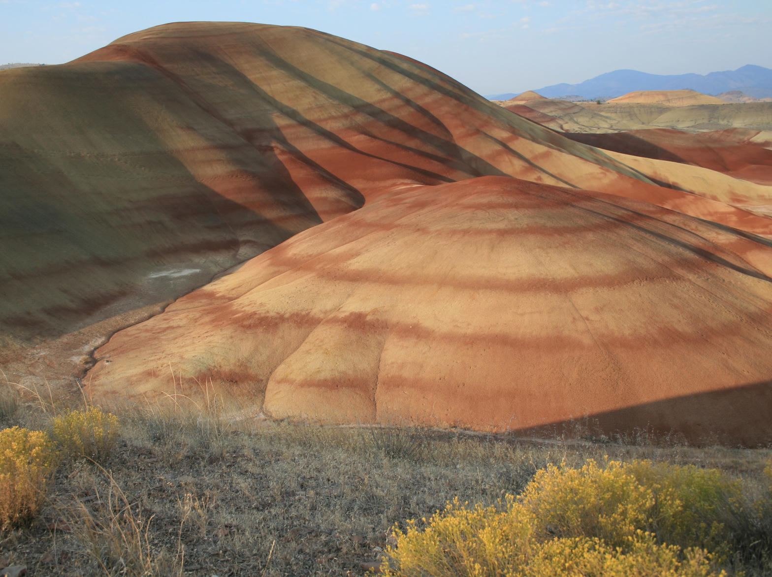 Banded claystone at Painted Hills