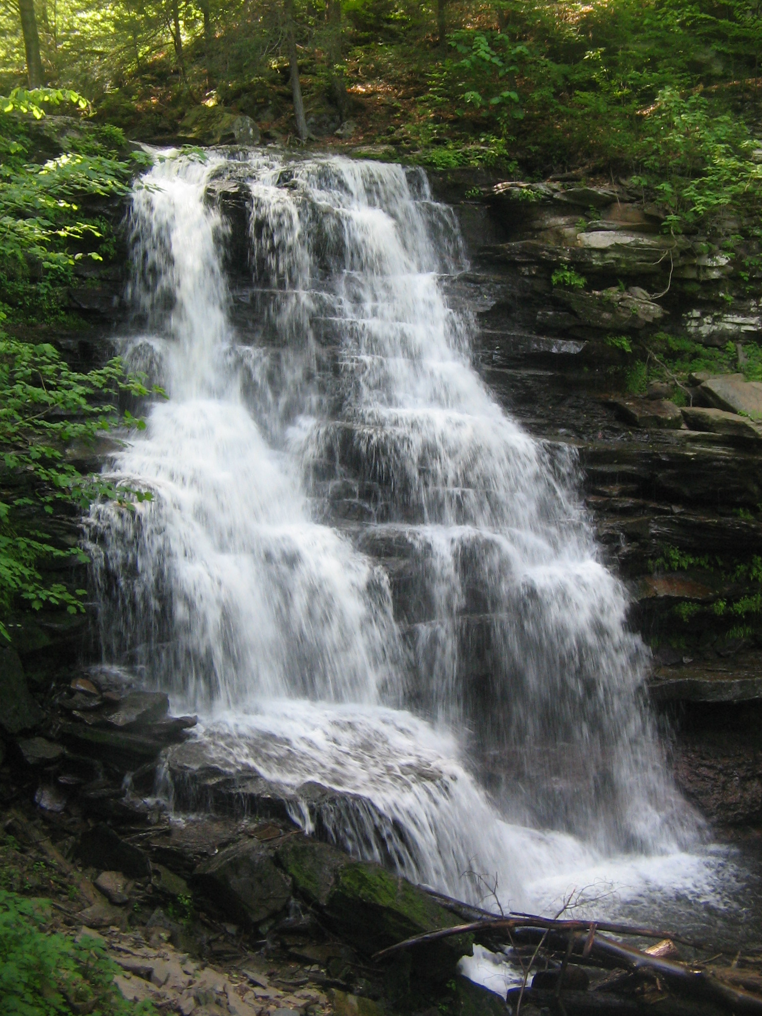Erie Falls on Kitchen Creek, Ricketts Glen