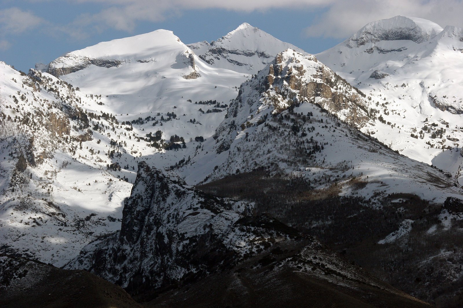 The Ruby Mountains above Lamoille country