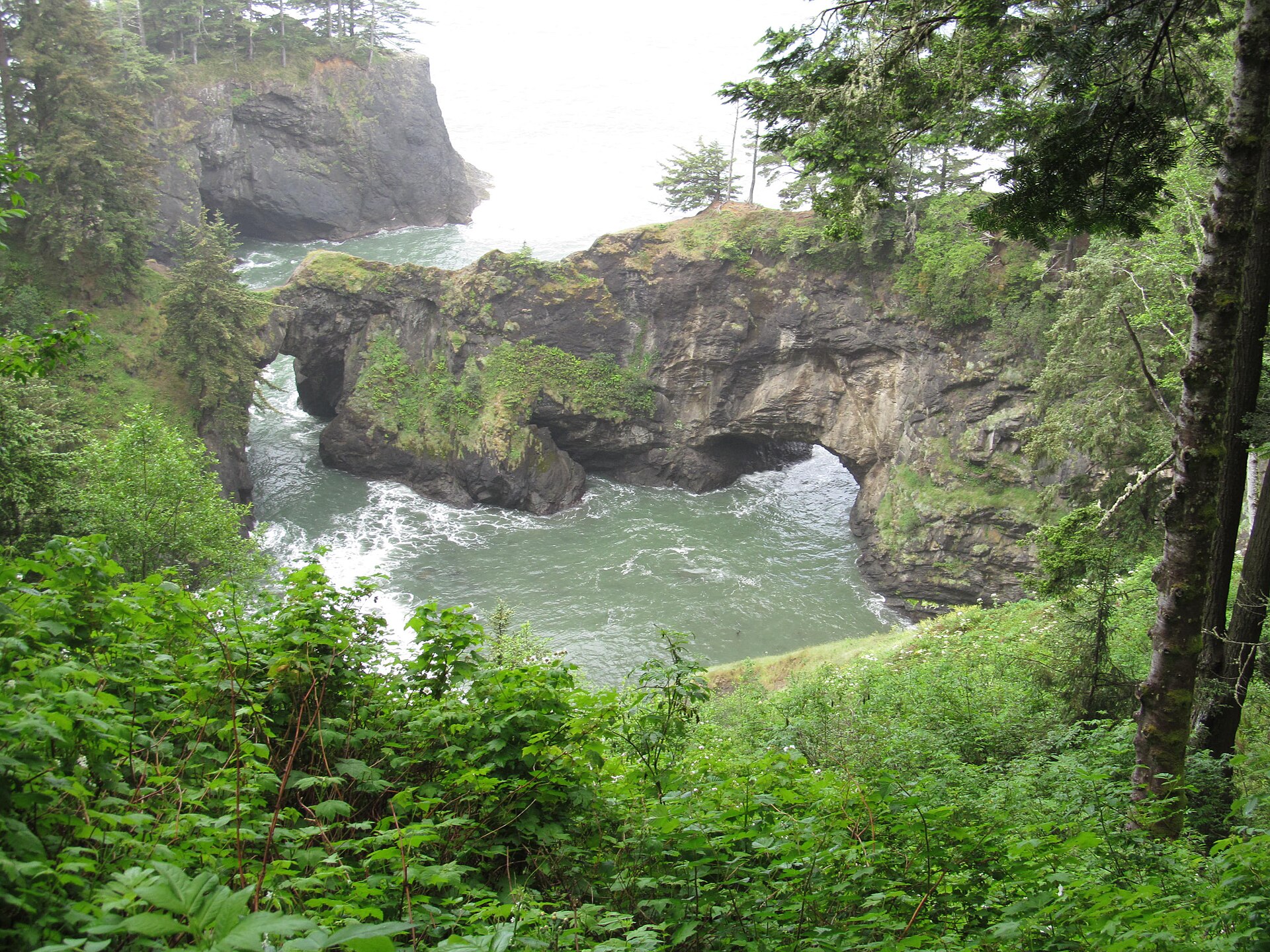 Natural Bridges on the Samuel H. Boardman coast