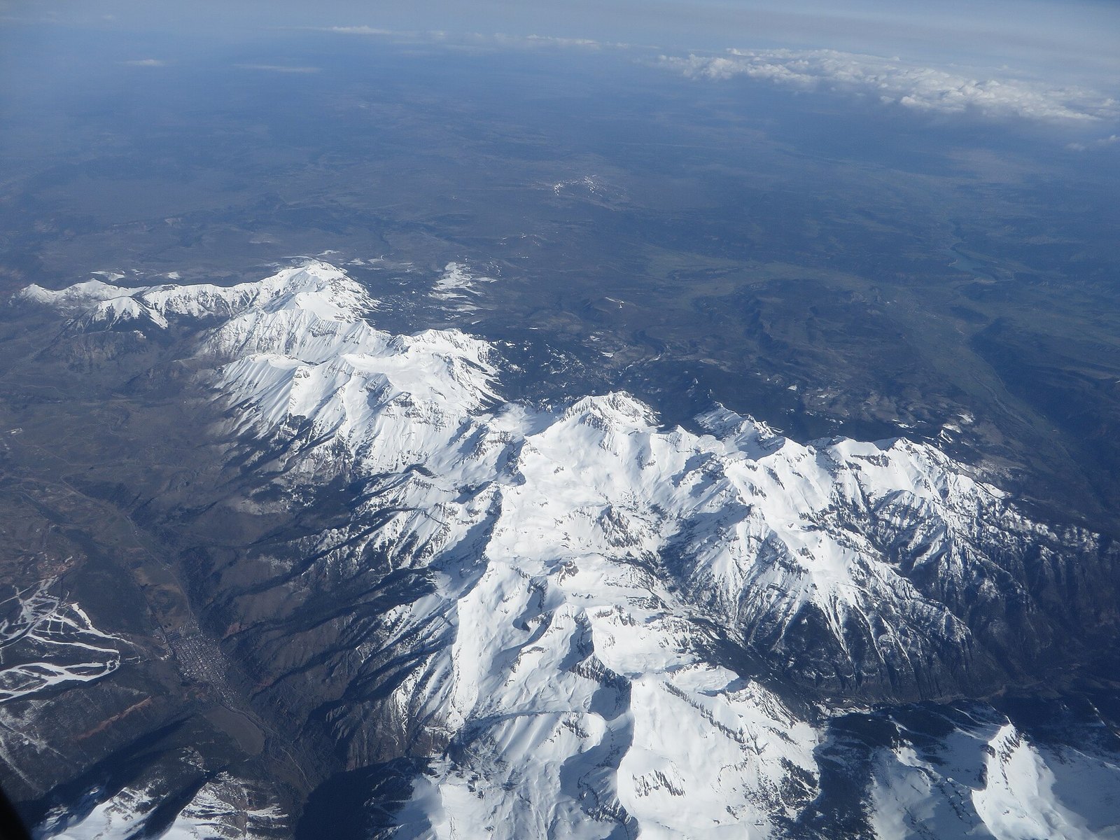 Sneffels as a single alpine horn