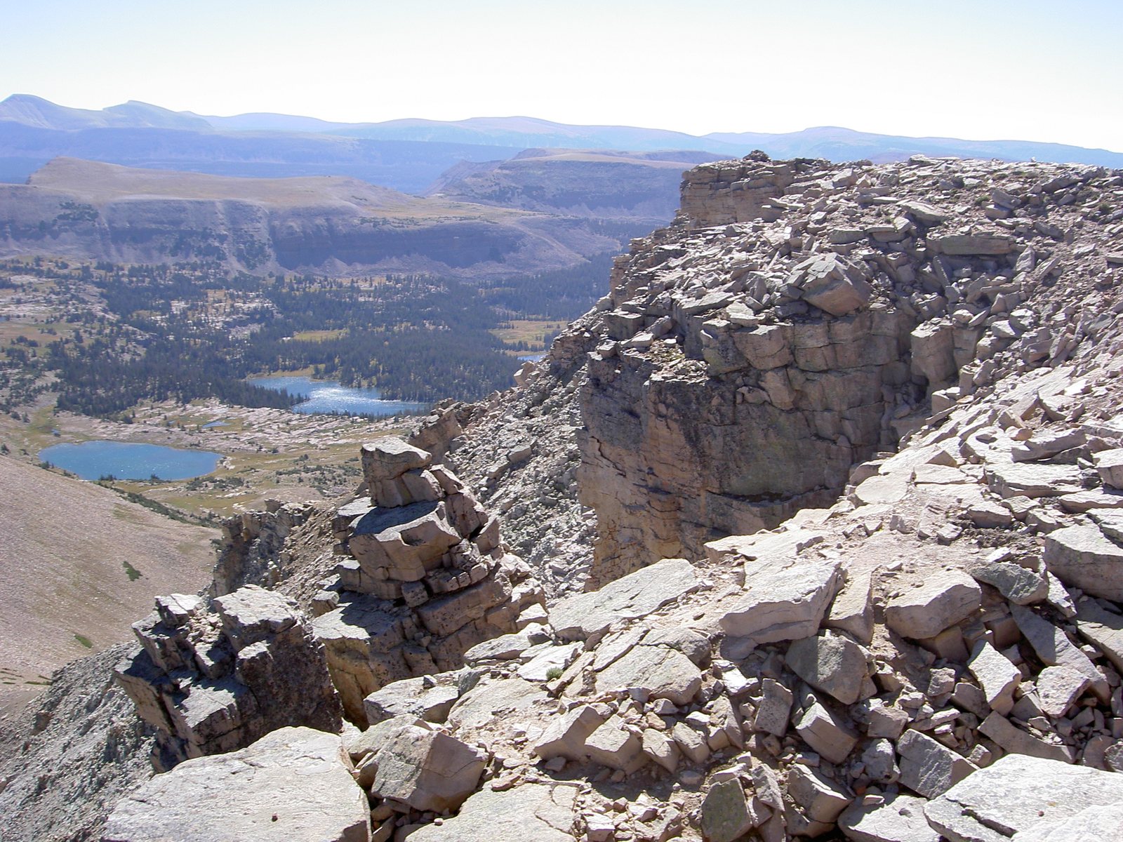 Tarns in Naturalist Basin, High Uintas