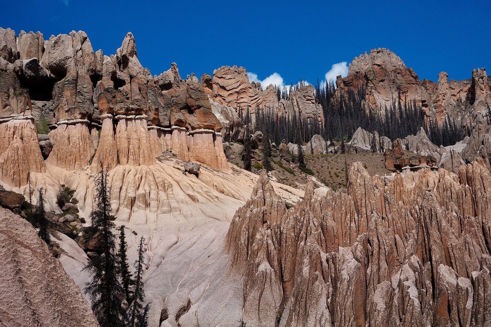 Tuff walls of the Wheeler stone city